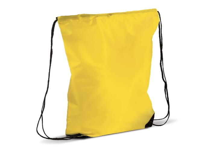 Gym-bag à personnaliser en rPET 210T Jaune