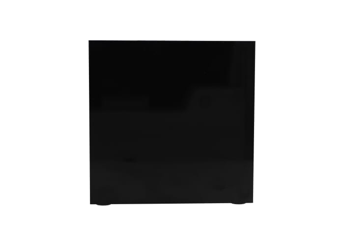 Bloc promotionnel de papier 10x10x10cm avec compartiments Noir
