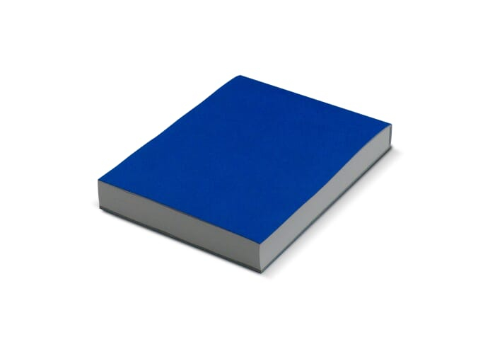 Bloc-notes promotionnel papier recyclé Bleu