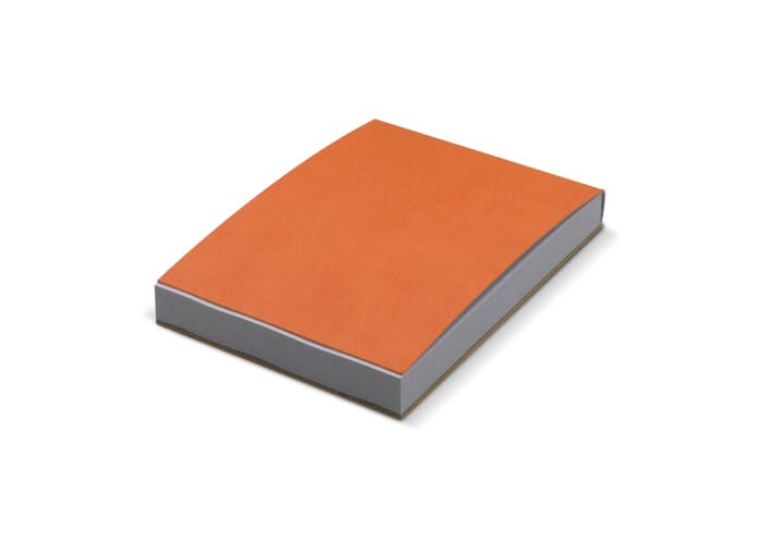 Bloc-notes promotionnel papier recyclé Orange