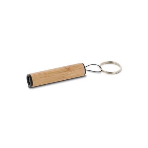 Lampe de poche publicitaire en bambou