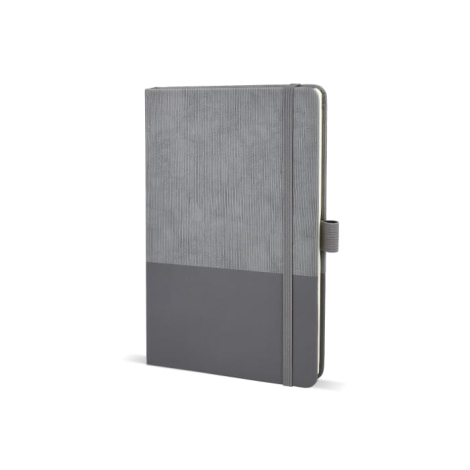 Carnet A5 à personnaliser aspect velours côtelé