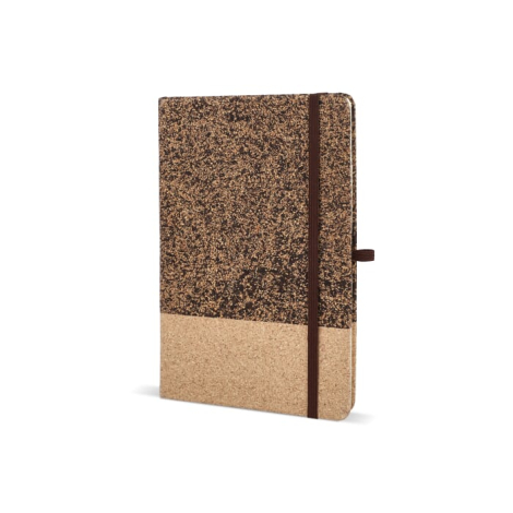 Carnet A5 à personnaliser en liège et fibres de café