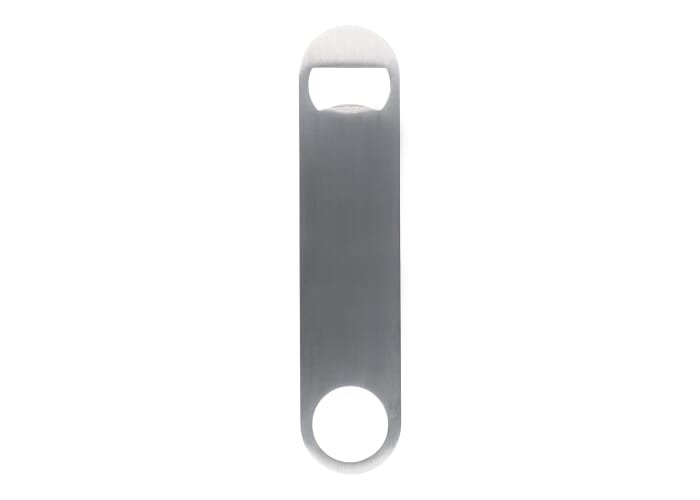 Décapsuleur promotionnel en acier inoxydable Argent