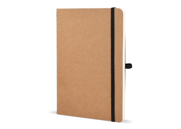 Carnet A5 personnalisable en papier kraft Noir