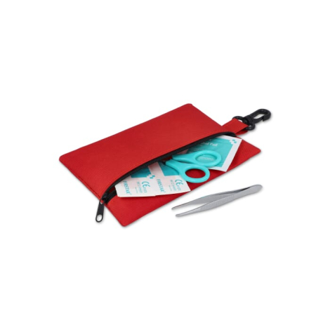 Pochette de secours promotionnelle avec mousqueton Rora