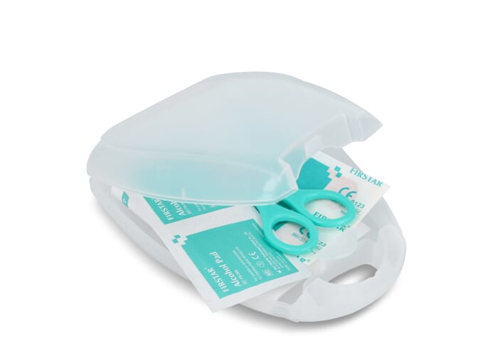 Trousse de secours à personnaliser format poche Elbrus Blanc
