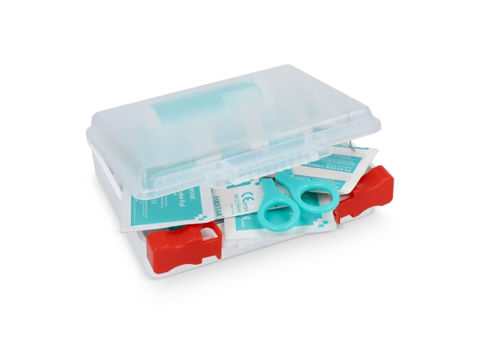 Coffret de secours publicitaire 37 pièces Sierra Blanc