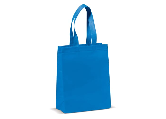 Sac en toile de jute personnalisable Bleu