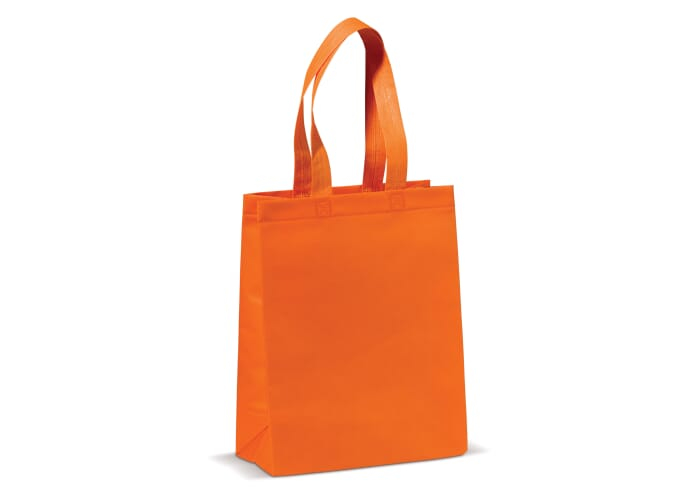 Sac en toile de jute personnalisable Orange