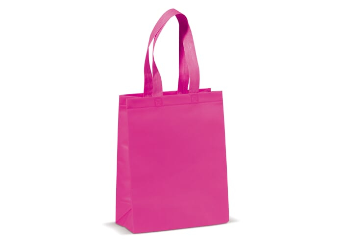 Sac en toile de jute personnalisable Rose
