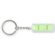 Porte-clés avec niveau à bulle présenté à plat, montrant la seconde face du bloc transparent sans personnalisation visible. Porte-clés avec niveau à bulle présenté à plat, montrant la seconde face du bloc transparent sans personnalisation visible.