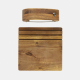 Ensemble hachoir avec planche présenté de dessus, montrant le hachoir positionné au-dessus de la planche. La planche est présent Ensemble hachoir avec planche présenté de dessus, montrant le hachoir positionné au-dessus de la planche. La planche est présent