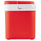 Glacière classique 10 L rouge présentée de côté, fermée. Glacière classique 10 L rouge présentée de côté, fermée.