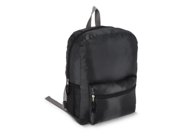 Sac à dos pliable promotionnel 16 L Noir