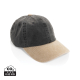 Casquette publicitaire bicolore 6 pans en coton recyclé