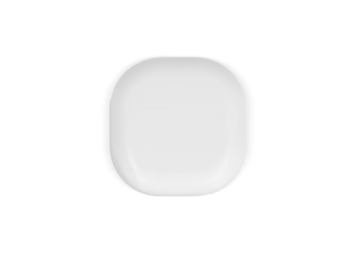Baume à lèvres avec étui R-ABS cubique à personnaliser Blanc