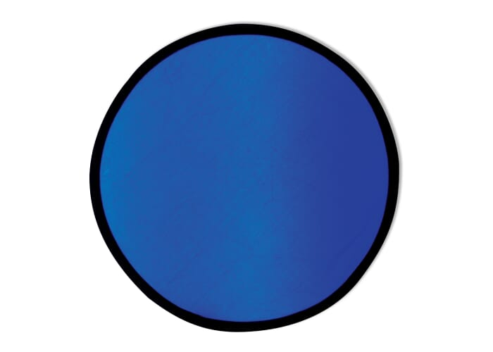 Frisbee publicitaire pliable Bleu