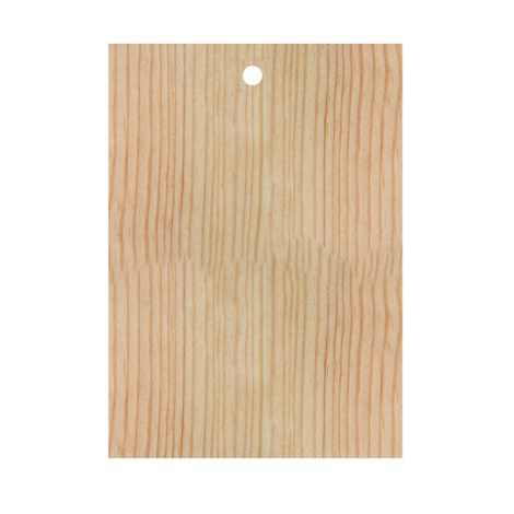 Badge en bois personnalisable A6