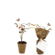 Mini plant d'arbre fibre de bois personnalisable