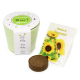 Kit de plantation en pot céramique publicitaire