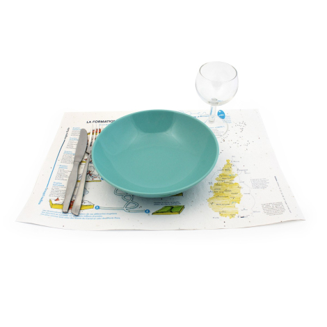 Set de table publicitaire avec graines