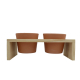 Plateau publicitaire duo aromatiques Plateau publicitaire duo aromatiques