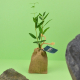 Mini pochon publicitaire avec plant d'arbre Mini pochon publicitaire avec plant d'arbre