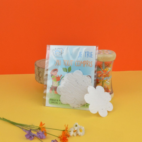 Confettis personnalisables biodégradables