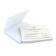 Bloc note personnalisable ensemencé Bloc note personnalisable ensemencé