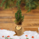 Sapin en pochon jute personnalisable