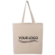 Sac shopping en coton publicitaire 220g - Manali Sac shopping en coton publicitaire 220g - Manali