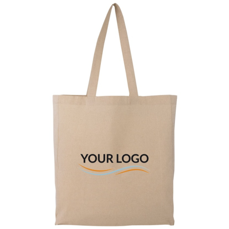 Tote bag en coton recyclé publicitaire 150g - Jhansi
