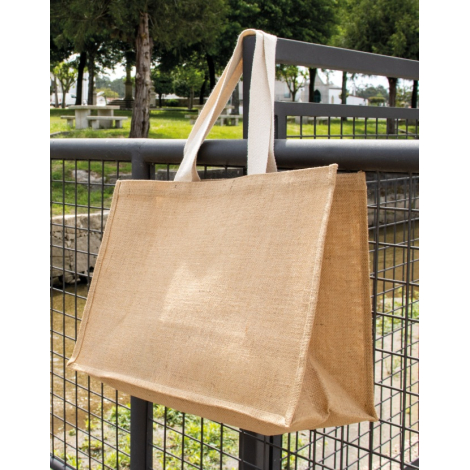 Sac en jute amidonnée personnalisable - Kollam