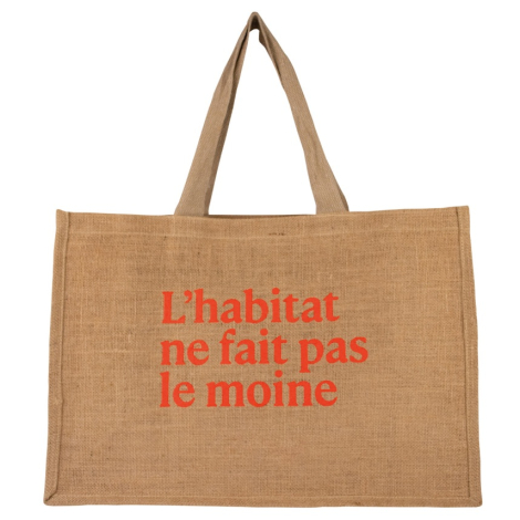 Sac en jute amidonnée personnalisable - Kollam