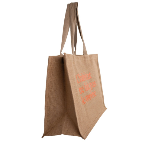 Sac en jute amidonnée personnalisable - Kollam