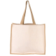 Sac shopping publicitaire en jute et coton 320g - Howrah Sac shopping publicitaire en jute et coton 320g - Howrah