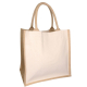 Sac cabas personnalisable en jute et coton 320g - Kalyan Sac cabas personnalisable en jute et coton 320g - Kalyan