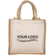 Sac cabas personnalisable en jute et coton 320g - Kalyan Sac cabas personnalisable en jute et coton 320g - Kalyan