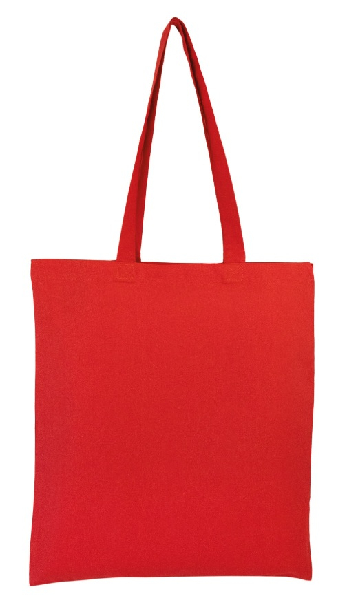 Tote bag publicitaire coton 130g - KANPUR Rouge