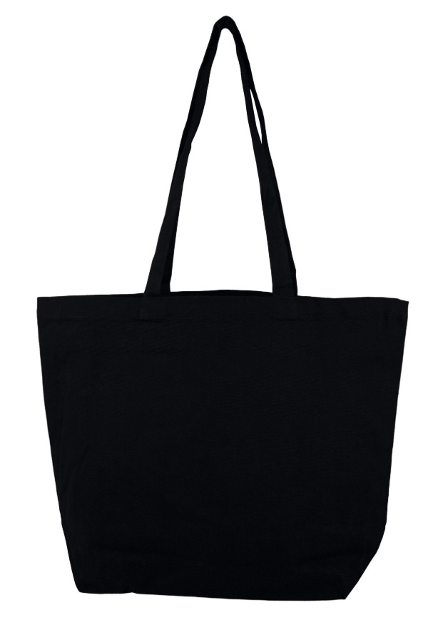 Tote bag publicitaire coton 330g - RAIPUR Noir