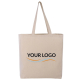Sac shopping en coton publicitaire 220g - Manali Sac shopping en coton publicitaire 220g - Manali