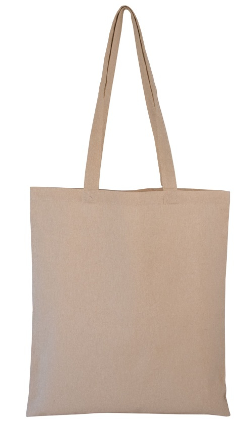 Sac shopping en coton recyclé publicitaire 150g - Nazik Naturel