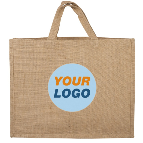 Sac cabas publicitaire en jute - CHENNAI