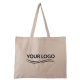 Sac shopping en coton recyclé personnalisable 150g - Kulti Sac shopping en coton recyclé personnalisable 150g - Kulti