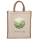 Sac cabas pour trois bouteilles publicitaire