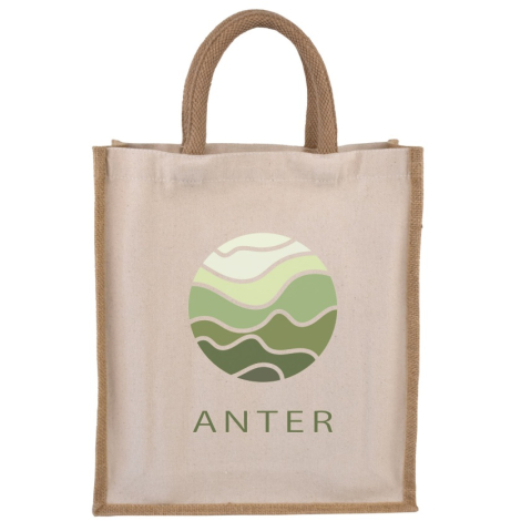 Sac cabas pour trois bouteilles publicitaire