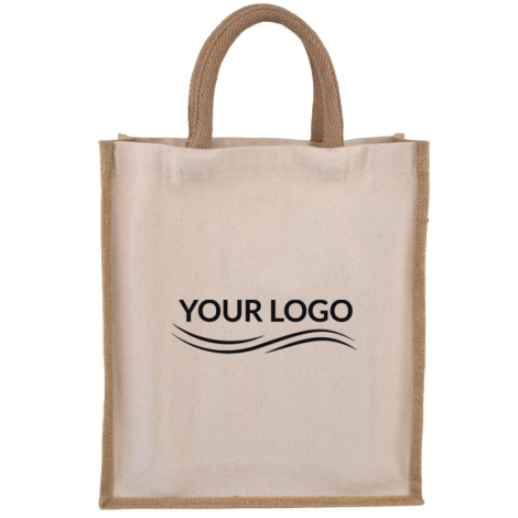 Sac cabas pour trois bouteilles publicitaire