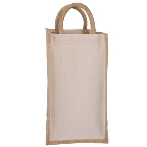 Sac cabas publicitaire pour 4 bouteilles 