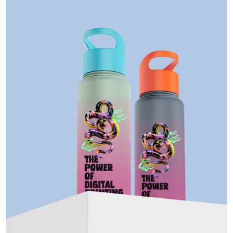 Bouteille personnalisable rPET 600 ml Loop combi